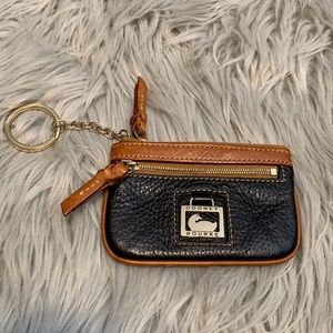 Dooney & Bourke key chain coin purse